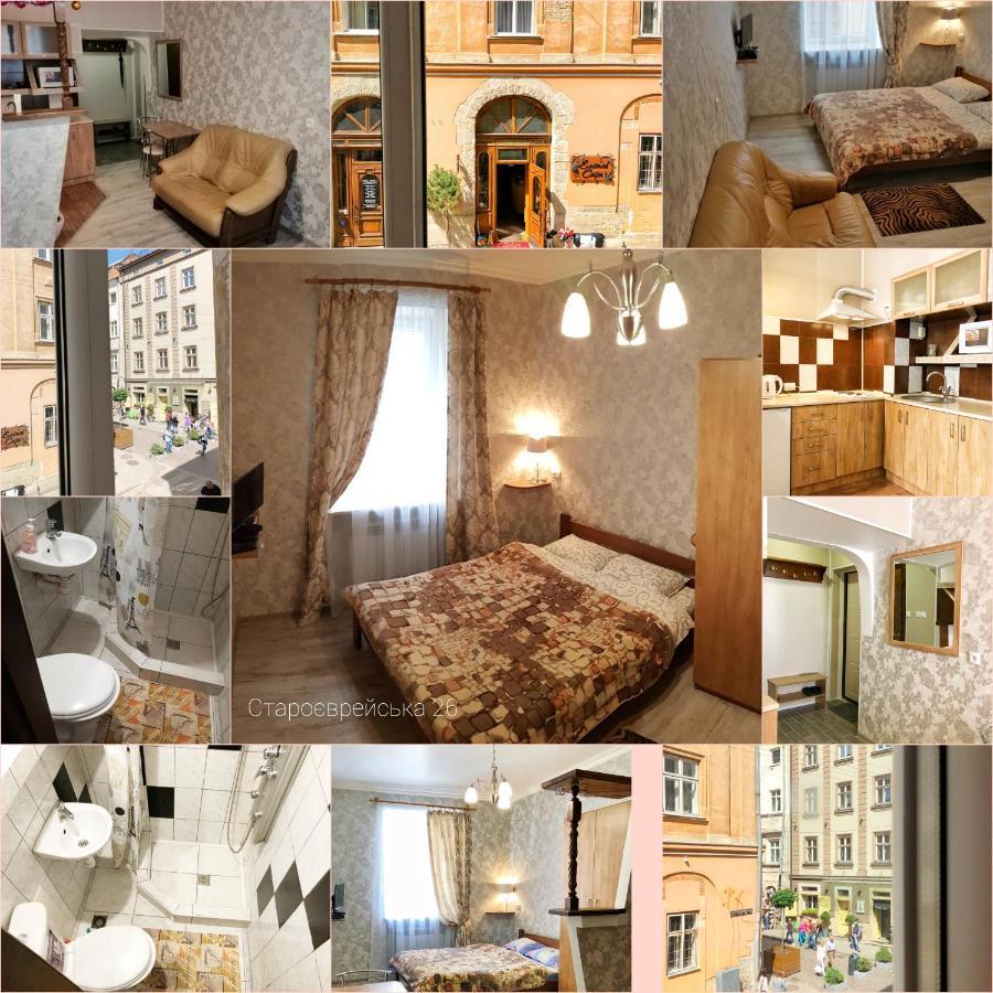 Apartments Near Rynok Square On Staroyevreyska And Fedorova Streets Lviv Exteriör bild